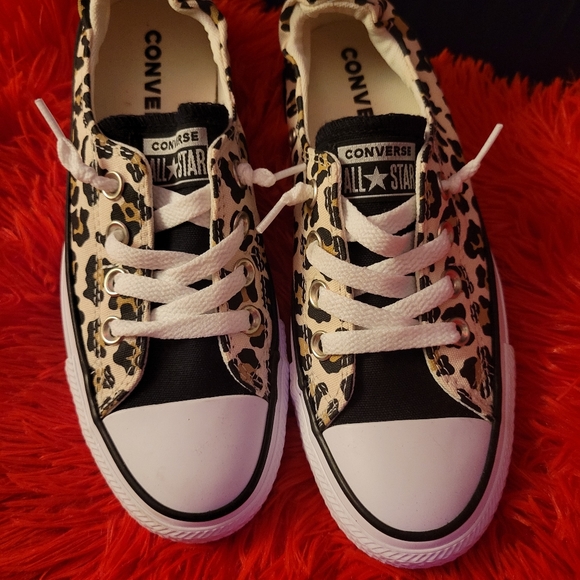 Leopard printed converse - Picture 3 of 4
